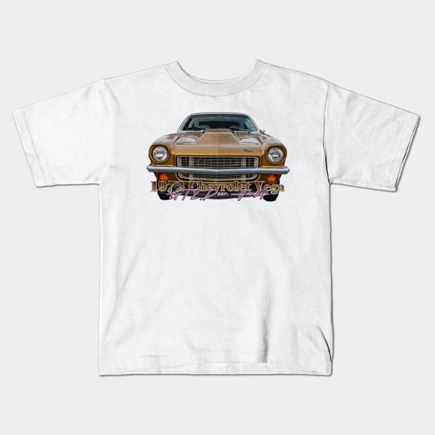 1972 Chevrolet Vega GT 2 Door Hardtop Kids T-Shirt by Gestalt Imagery